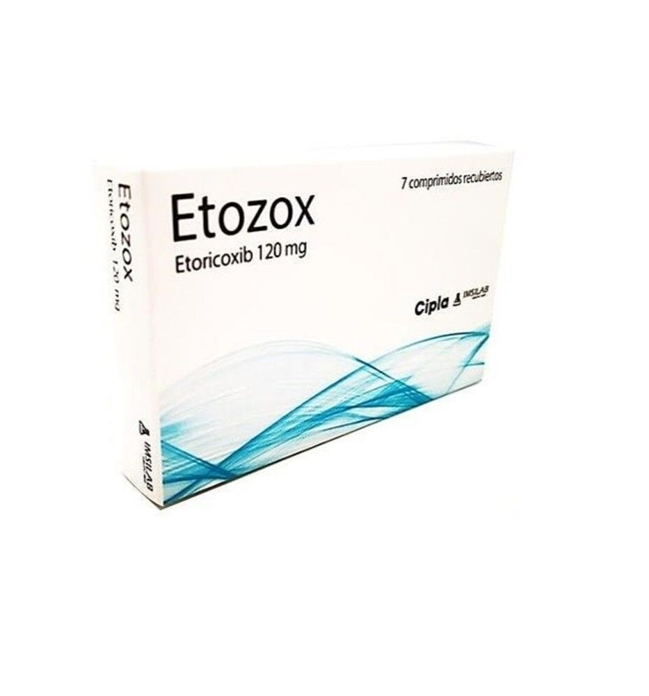 ETOZOX 120 MG X 7 COMPRIMIDOS RECUBIERTOS ETOZOX 120 MG X 7 COMPRIMIDOS RECUBIERTOS