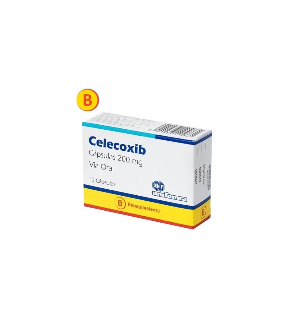 CELECOXIB 200 MG X 10 CAPSULAS CELECOXIB 200 MG X 10 CAPSULAS