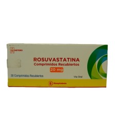 ROSUVASTATINA CALCICA 20MG X30 COMPRIMIDOS