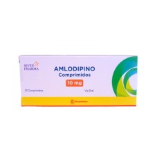 AMLODIPINO 10 MG X 30 COMPRIMIDOS