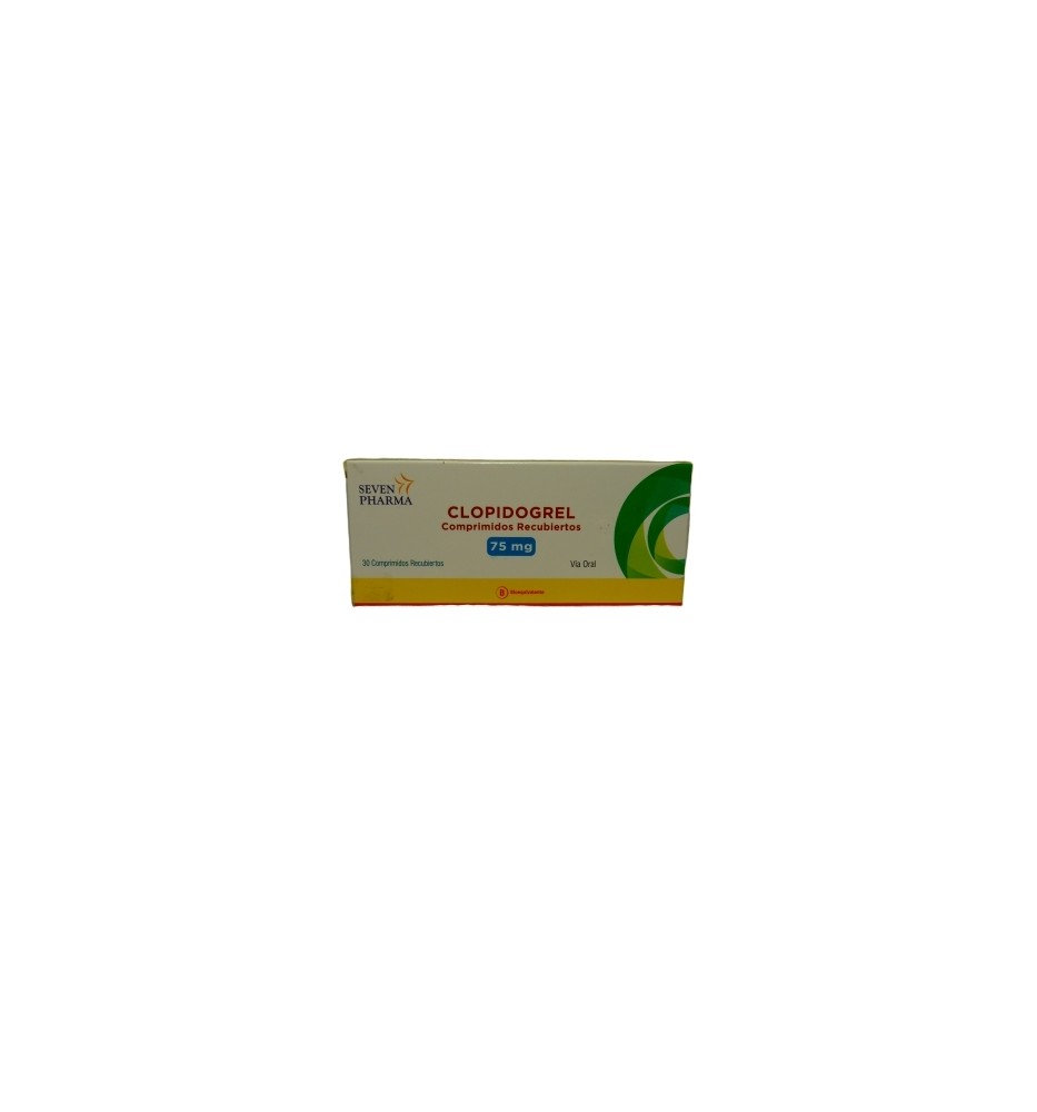 CLOPIDOGREL 75 MG X 30 COMPRIMIDOS