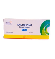 AMLODIPINO 5 MG X 30 COMPRIMIDOS