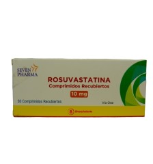 ROSUVASTATINA CÁLCICA 10MG X30 COMPRIMIDOS