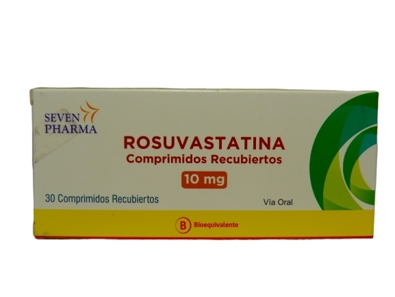 ROSUVASTATINA CALCICA 10 MG X 30 COMPRIMIDOS