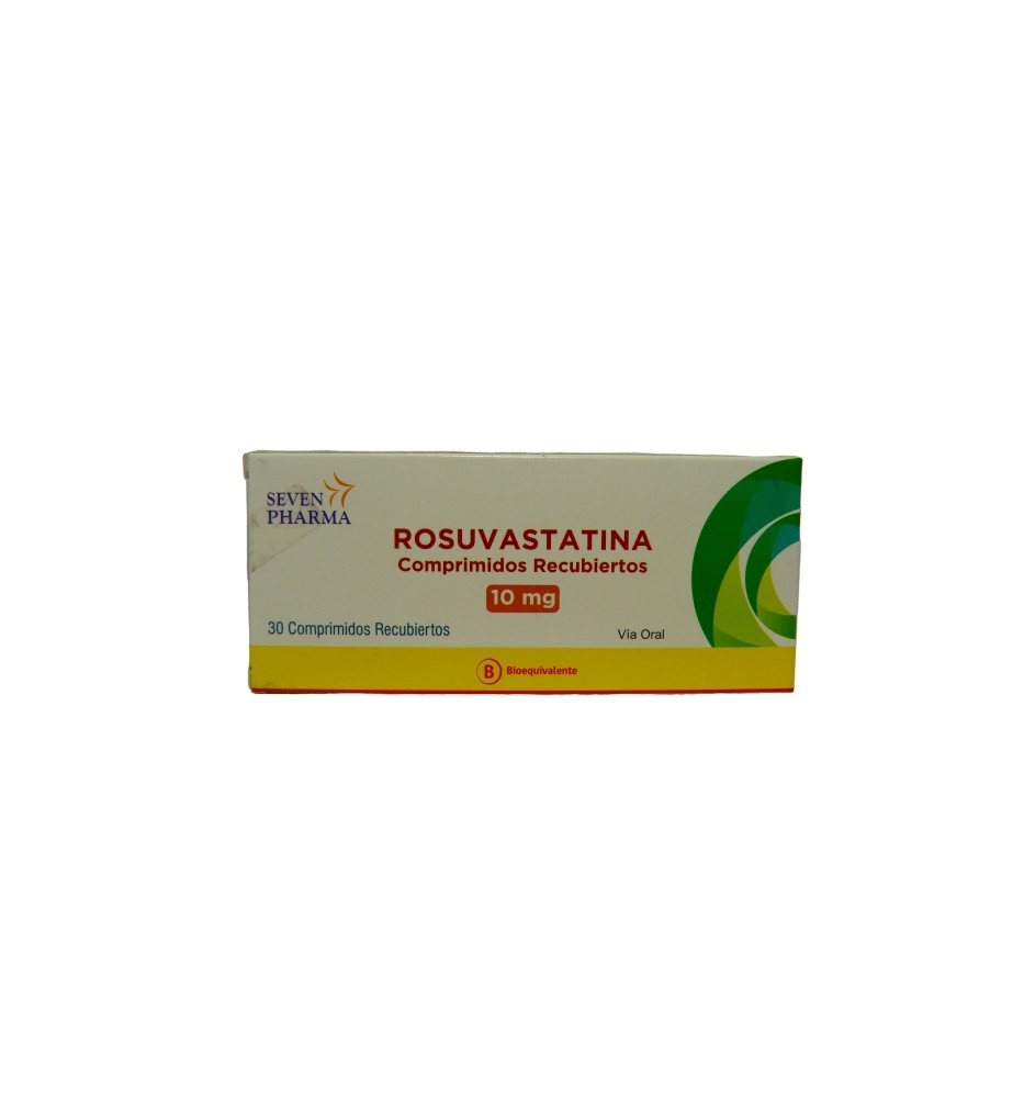 ROSUVASTATINA CÁLCICA 10MG X30 COMPRIMIDOS