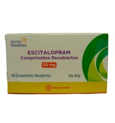 ESCITALOPRAM 20MG X30 COMPRIMIDOS RECUBIERTOS