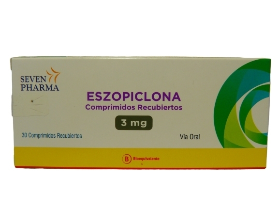ESZOPICLONA 3 MG X 30 COMPRIMIDOS RECUBIERTOS