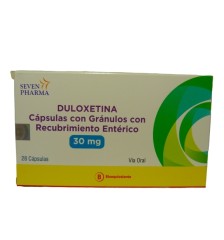 DULOXETINA 30 MG X 28 CAPSULAS