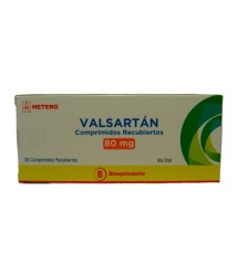 VALSARTAN 80 MG X30 COMPRIMIDOS