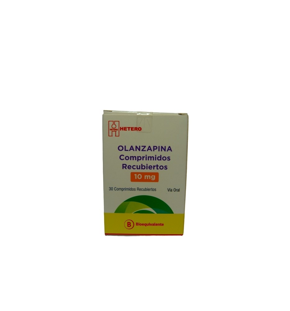 OLANZAPINA 10 MG X 30 COMPRIMIDOS