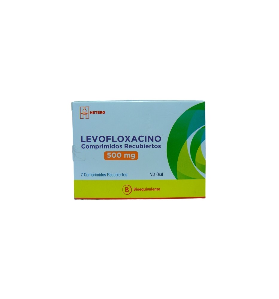 LEVOFLOXACINO 500 MG X 7 COMPRIMIDOS LEVOFLOXACINO 500 MG X 7 COMPRIMIDOS