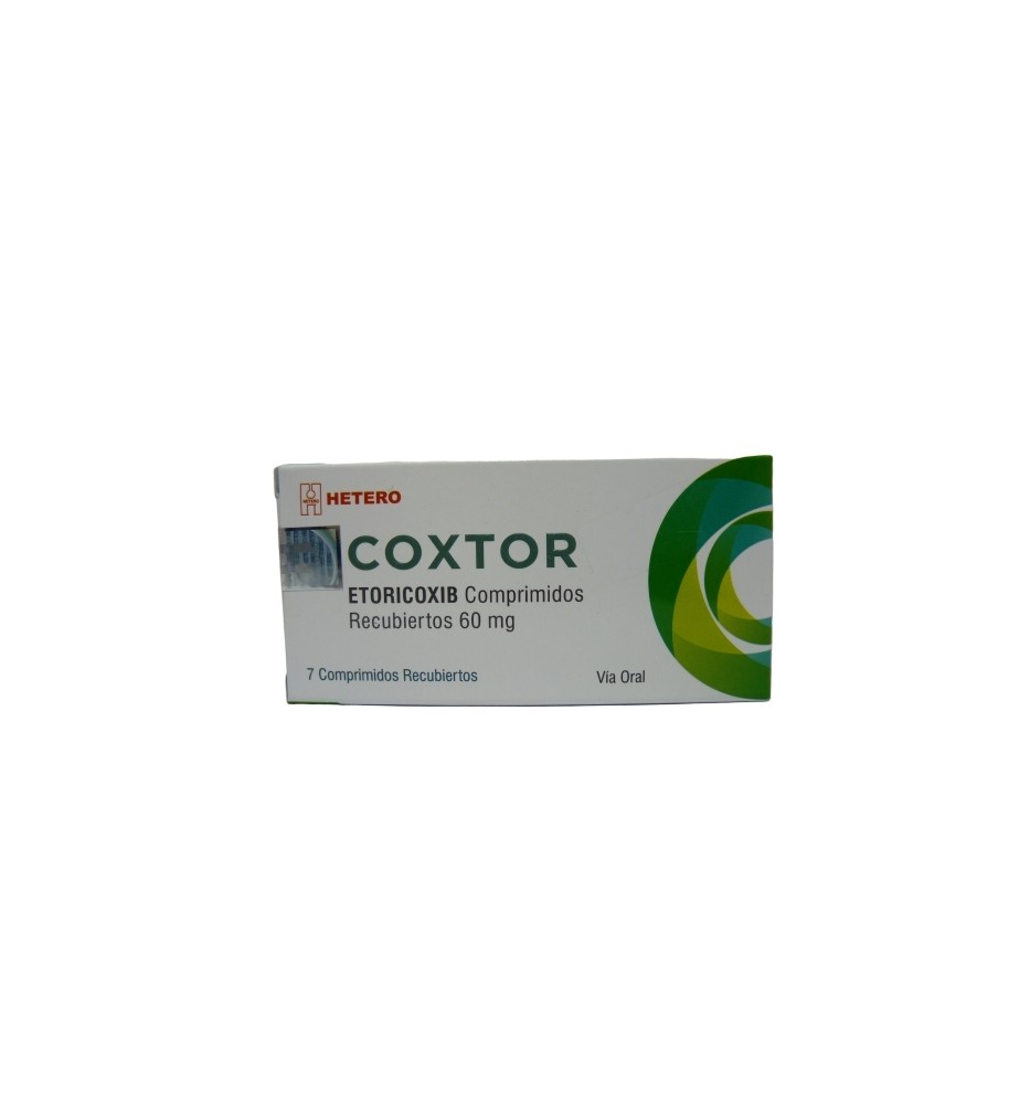COXTOR 60 MG X 7 COMPRIMIDOS COXTOR 60 MG X 7 COMPRIMIDOS