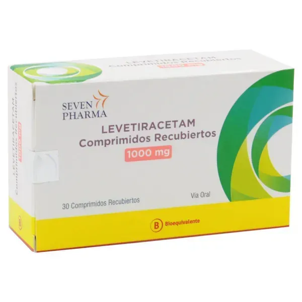 LEVETIRACETAM 1000 MG X 30COMPRIMIDOS