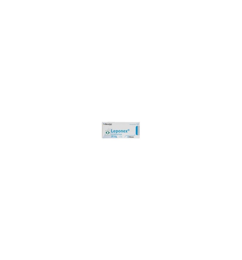 LEPONEX 25 MG X20 COMPRIMIDOS LEPONEX 25 MG X20 COMPRIMIDOS