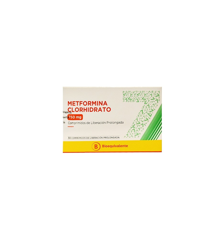 METFORMINA 750 MG X30 COMPRIMIDOS LIBERACION PROLONGADA METFORMINA 750 MG X30 COMPRIMIDOS LIBERACION PROLONGADA