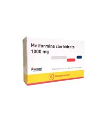 METFORMINA LP 1000 MG X 30 COMPRIMIDOS LIBERACION PROLONGADA