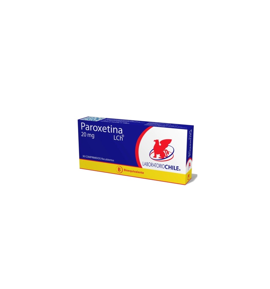 PAROXETINA 20MG X30 COMPRIMIDOS PAROXETINA 20MG X30 COMPRIMIDOS