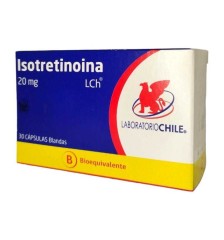 ISOTRETINOINA 20 MG X 30 CAPSULAS