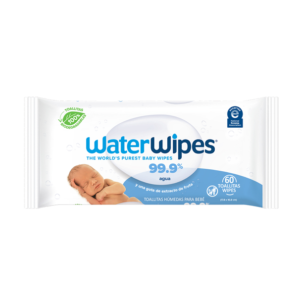 TOALLITAS HUMEDAS WATERWIPES X 60 U
