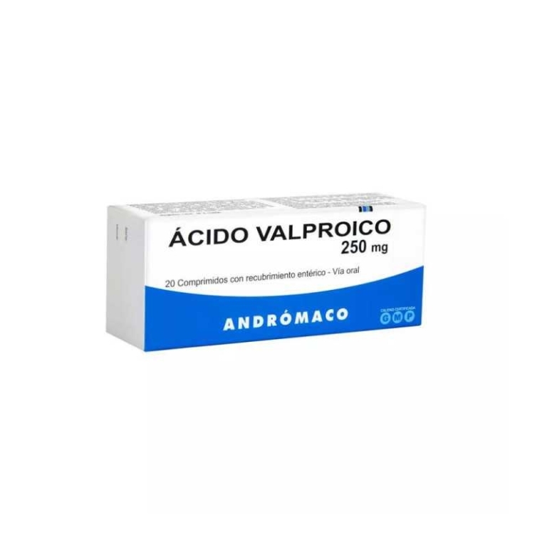 ACIDO VALPROICO 250 MG X 30 COMPRIMIDOS