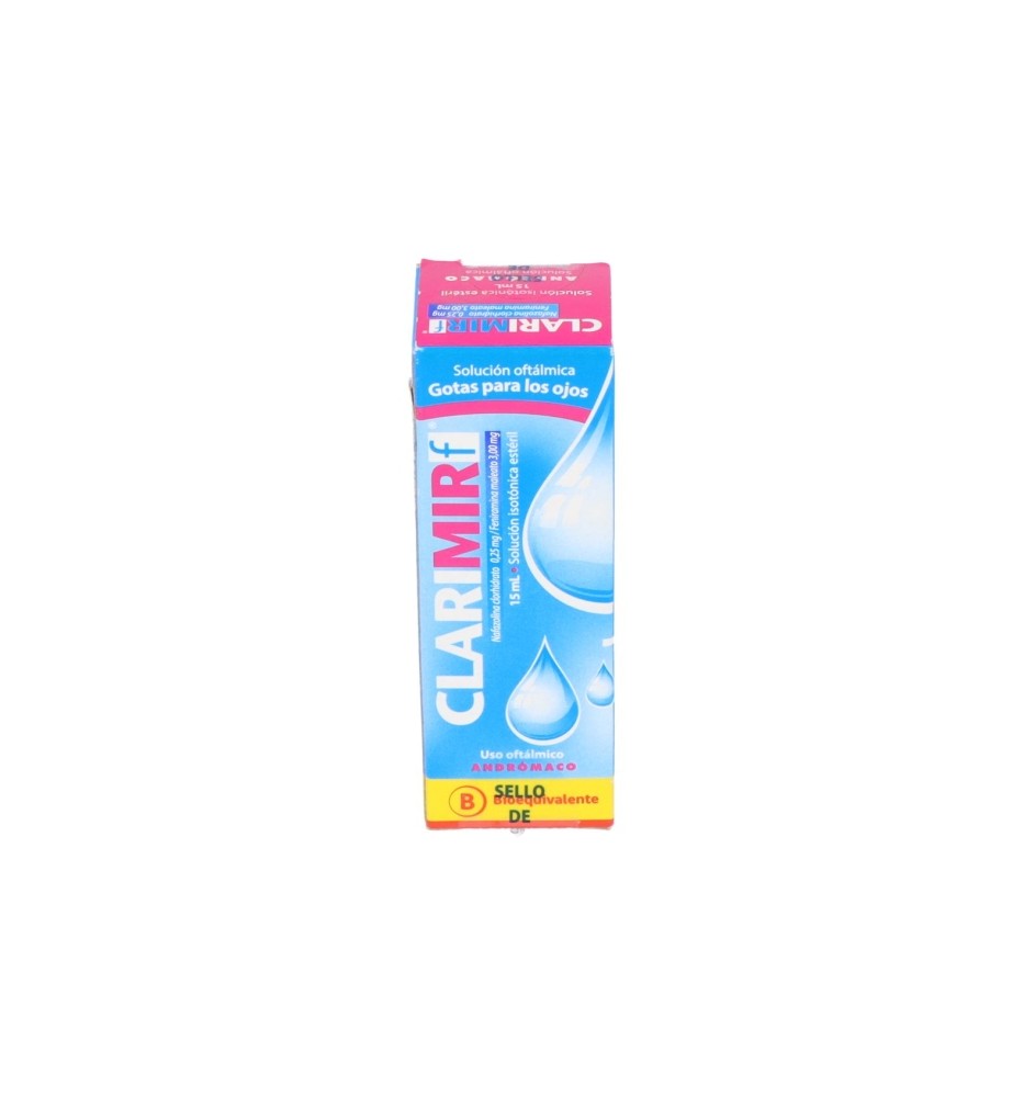 CLARIMIR-F SOLUCION OFTALMICA 15ML X15