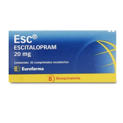 ESC 20 MG X 30 COMPRIMIDOS