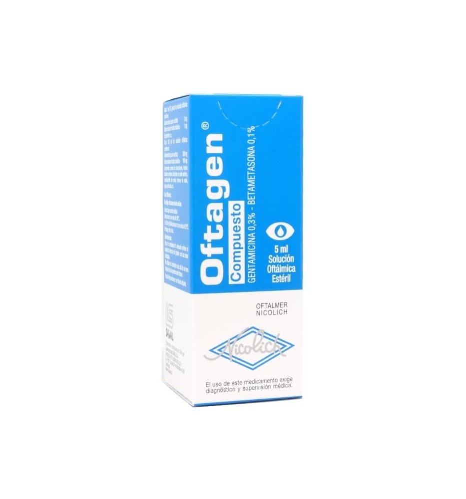 OFTAGEN COMPUESTO SOLUCION OFTALMICA 5ML X5