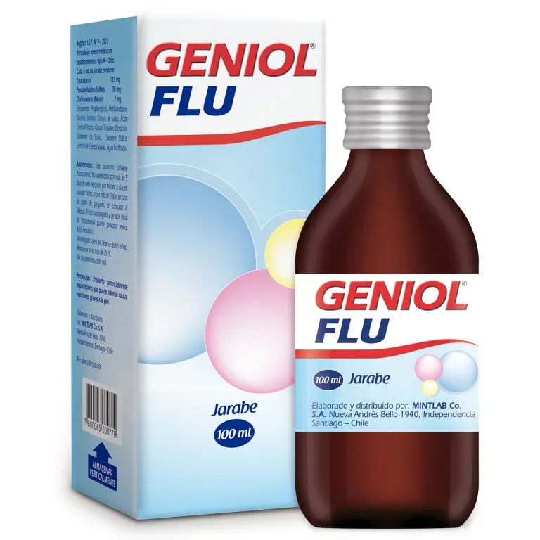 GENIOL FLU X 100 ML JARABE