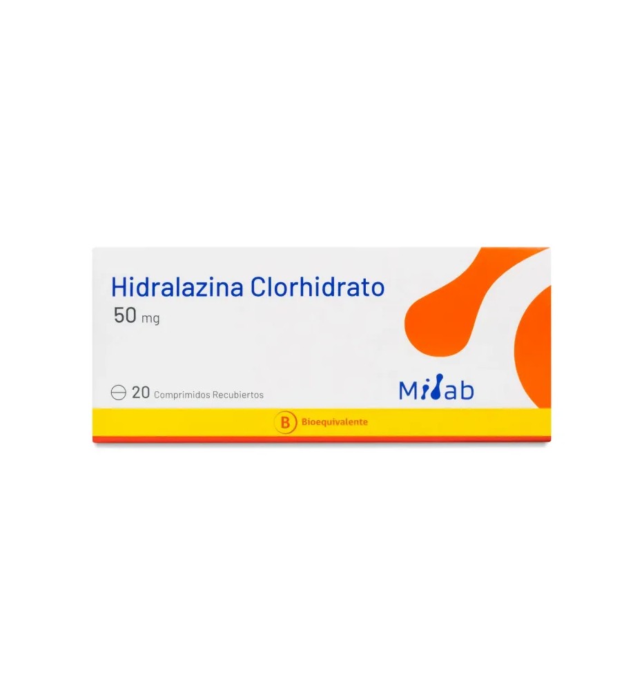 HIDRALAZINA 50MG X20 COMPRIMIDOS HIDRALAZINA 50MG X20 COMPRIMIDOS