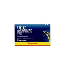 TIRIZ 5MG X30 COMPRIMIDOS RECUBIERTOS