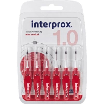 INTERPROX 1.0 MINI CONICAL X6