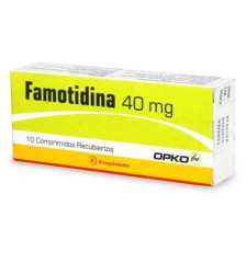 Famotidina 40Mg X10Com. | famotidina 40mg 10com