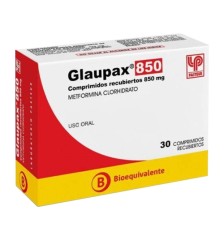 GLAUPAX 850 MG X30 COMPRIMIDOS