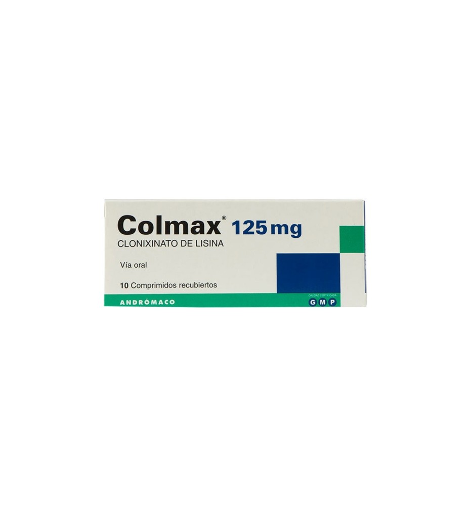 COLMAX 125 MG X125 COMPRIMIDOS RECUBIERTOS