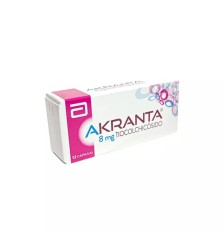 AKRANTA 8 MG X12 CAPSULAS