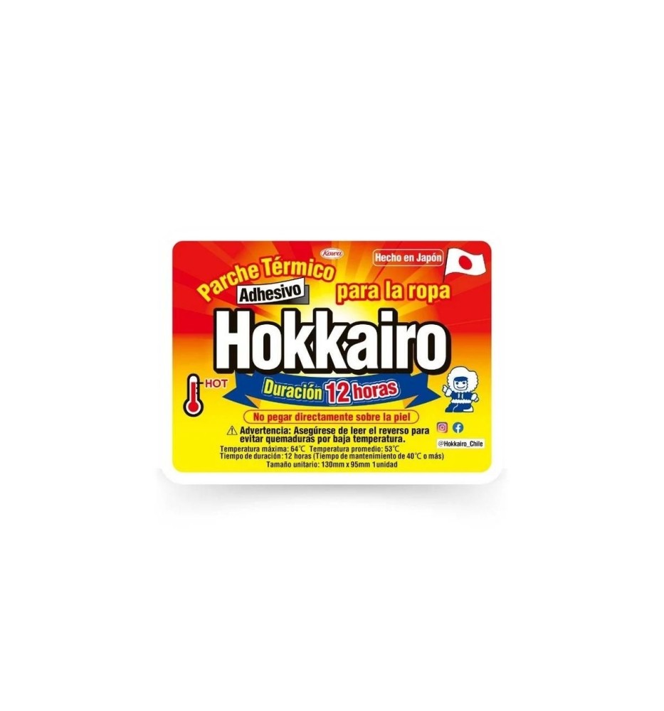 HOKKAIRO PARCHE TERMICO X1 HOKKAIRO PARCHE TERMICO X1