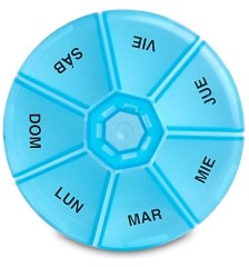 Pastillero Redondo Semanal | pastillero redondo