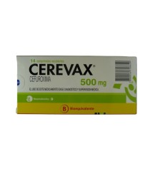 CEREVAX 500 MG X 14 COMPRIMIDOS RECUBIERTOS