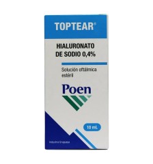 TOPTEAR  0.4%  X 10ML SOLUCION  OFTALMICA
