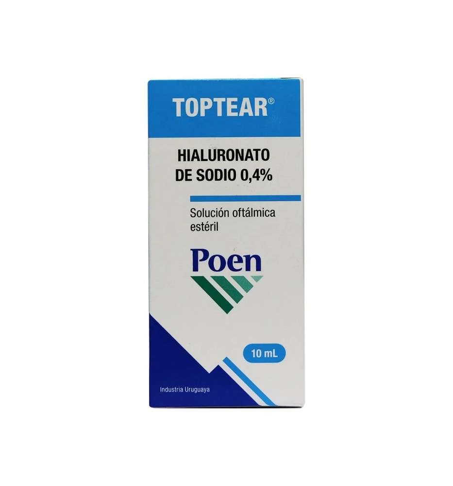 TOPTEAR 0.4% X 10ML SOLUCION OFTALMICA TOPTEAR 0.4% X 10ML SOLUCION OFTALMICA