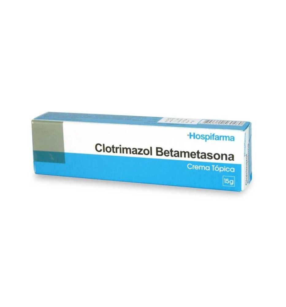 CLOTRIMAZOL BETAMETASONA CREMA X15