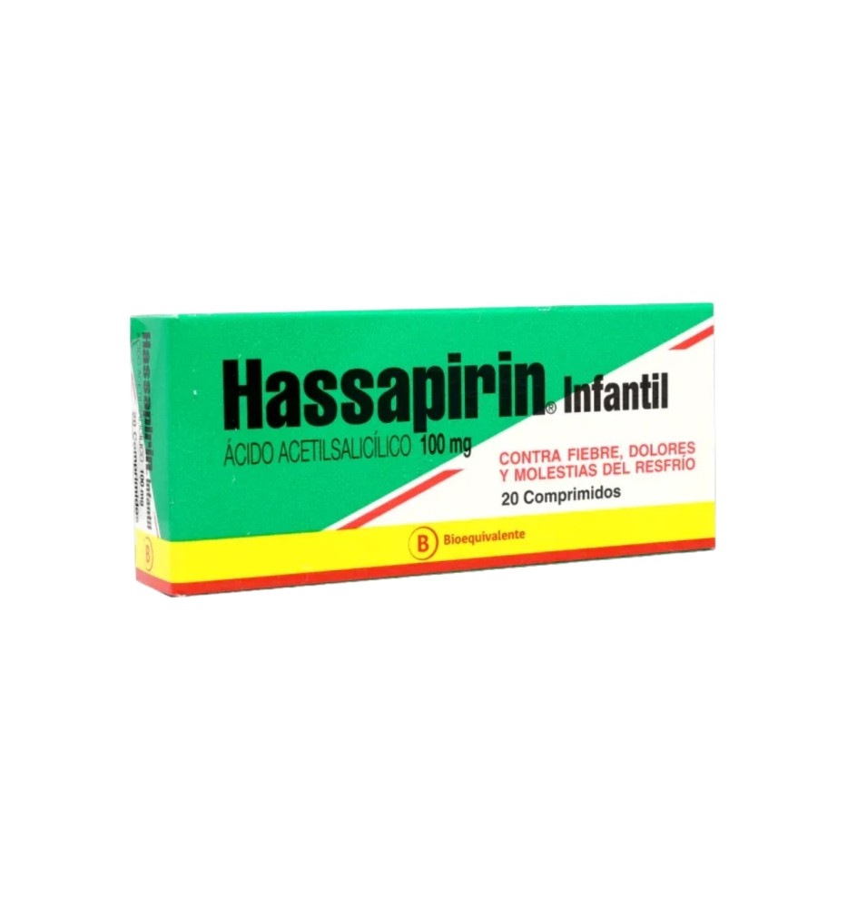HASSAPIRIN 100 MG X20 COMPRIMIDOS