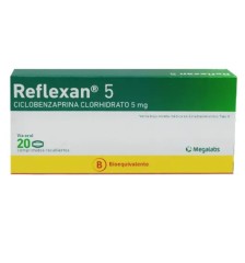 REFLEXAN 5 MG X20 COMPRIMIDOS RECUBIERTOS