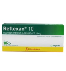 REFLEXAN 10 MG X10 COMPRIMIDOS RECUBIERTOS