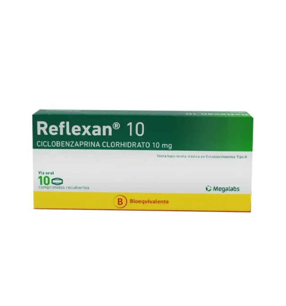REFLEXAN 10 MG X10 COMPRIMIDOS RECUBIERTOS