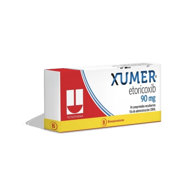 XUMER 90 MG X14 COMPRIMIDOS RECUBIERTOS
