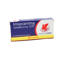 IMIPRAMINA 25 MG X 40 COMPRIMIDOS