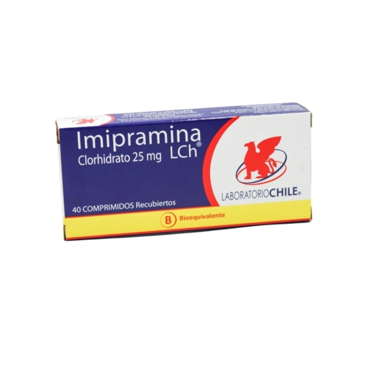 IMIPRAMINA 25 MG X 40 COMPRIMIDOS