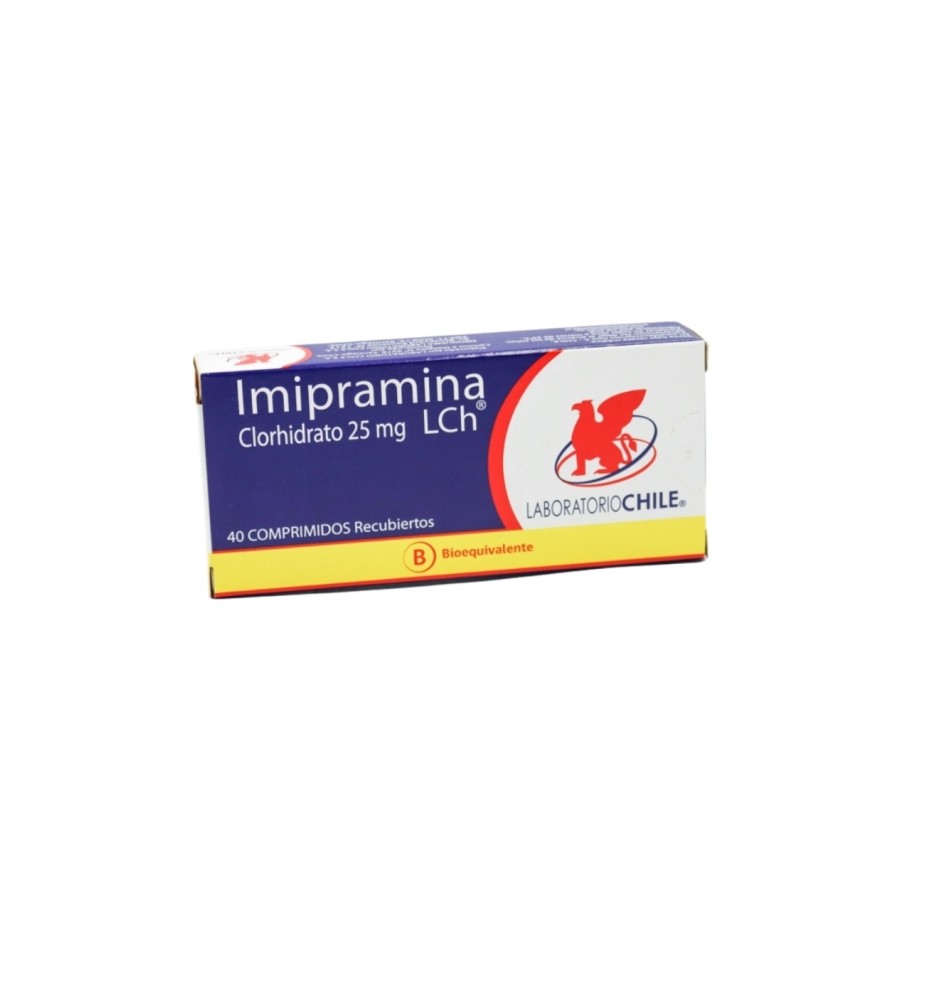 IMIPRAMINA 25MG X40 COMPRIMIDOS IMIPRAMINA 25MG X40 COMPRIMIDOS