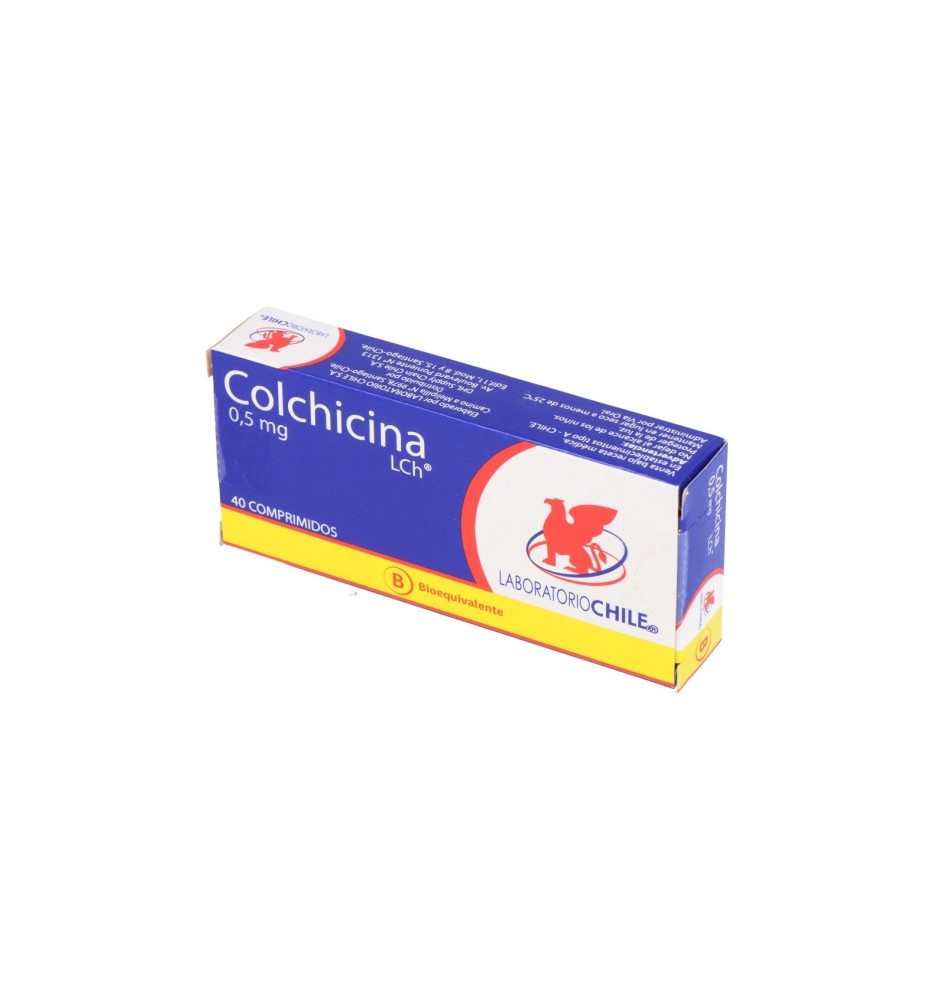 COLCHICINA 0.5MG X40 COMPRIMIDOS